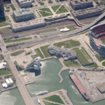 Birds Eye View of Existing