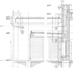 Wall Sections through Main Entry